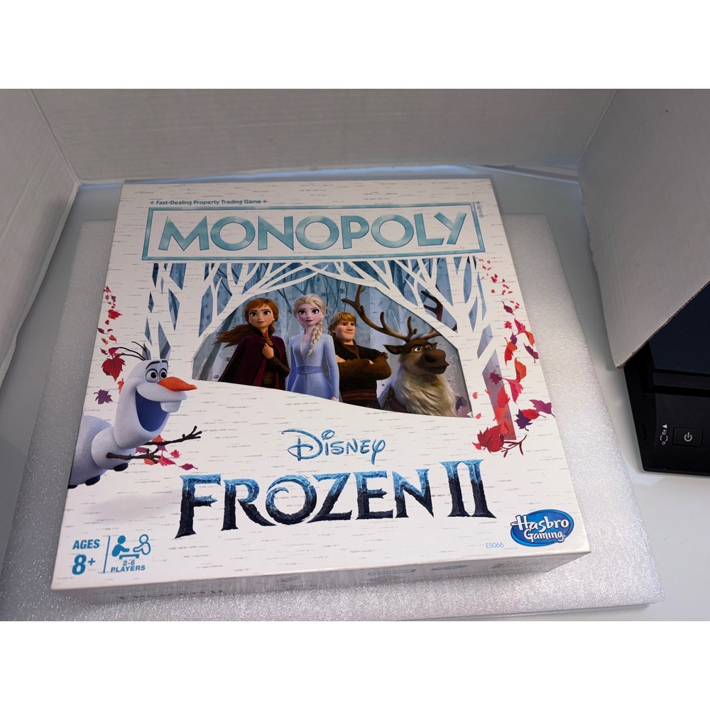 Monopoly: Disney Frozen II Edition Board Game | Hasbro Family Strategy Game